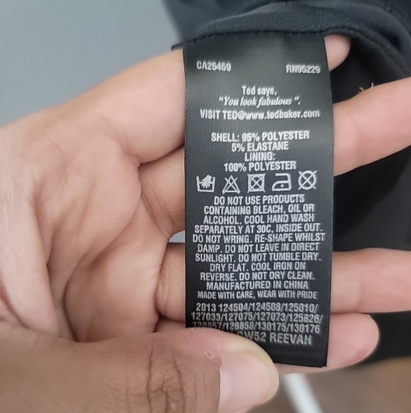 Ted Baker Reevah Shift Pencil Dress Embellished Crystal Rhinestone Sleevelss 4 - Picture 6 of 7